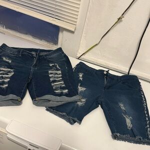 2 Bermuda shorts $25